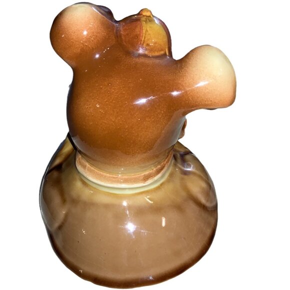 Ceramic Squirrel Chipmunk Cookie Jar TOP ONLY Vintage - Picture 9 of 9